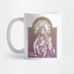 Mater Dolorosa  Our Lady of Sorrows Mug